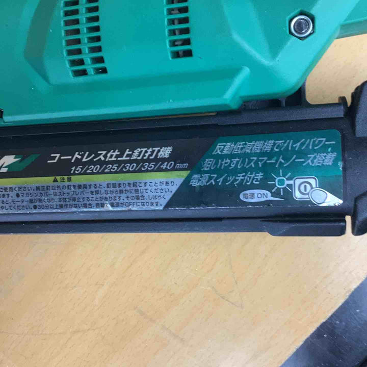 ◇ハイコーキ(HIKOKI ※旧:日立工機) コードレスフィニッシュネイラ NT3640DA(NN)【越谷店】