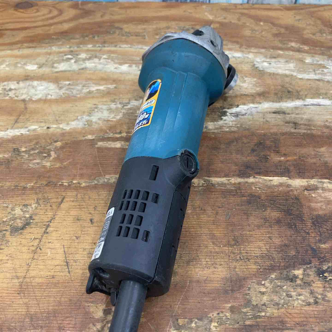 【中古品】☆マキタ(makita) ディスクグラインダ 低速高トルク ブレーキ付 100mm 9533BLA カバー欠品【柏店】