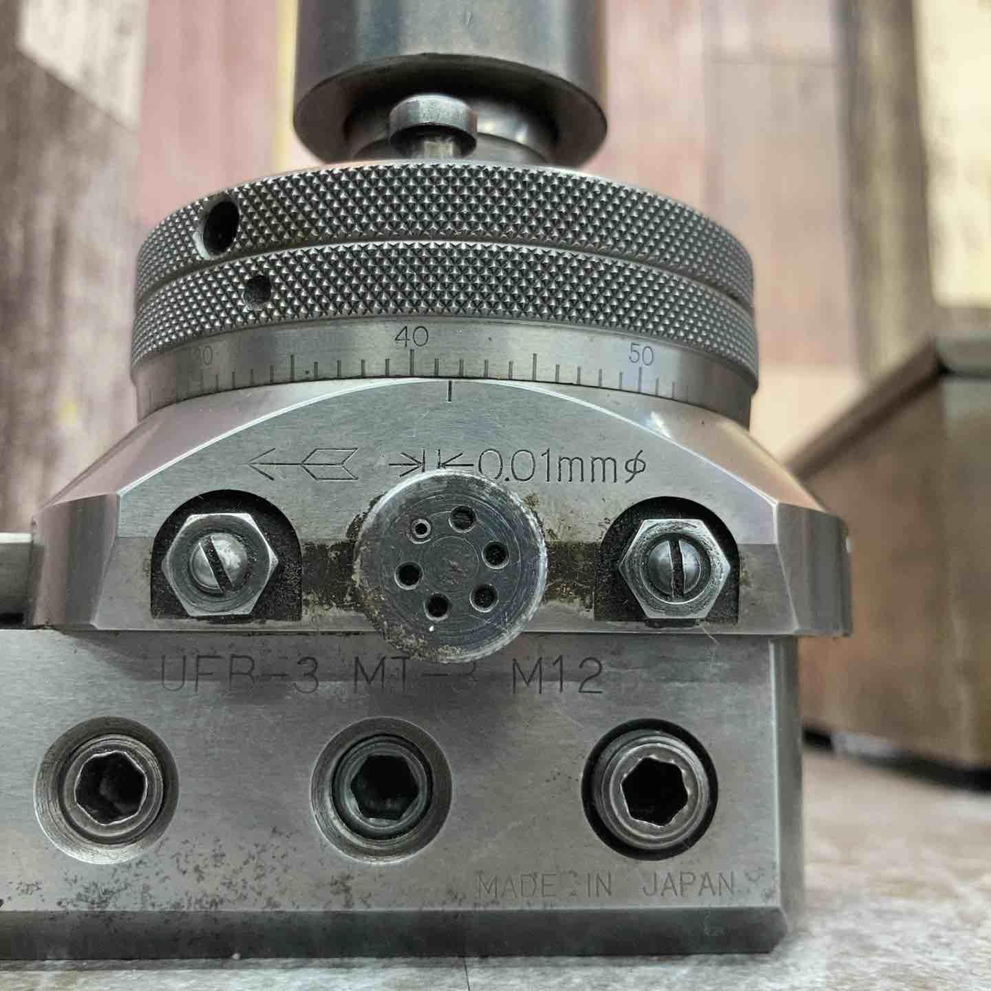 黒田精工 KURODA ボーリングヘッド UFB-3S MT-3 M12 ※動作未確認【八潮