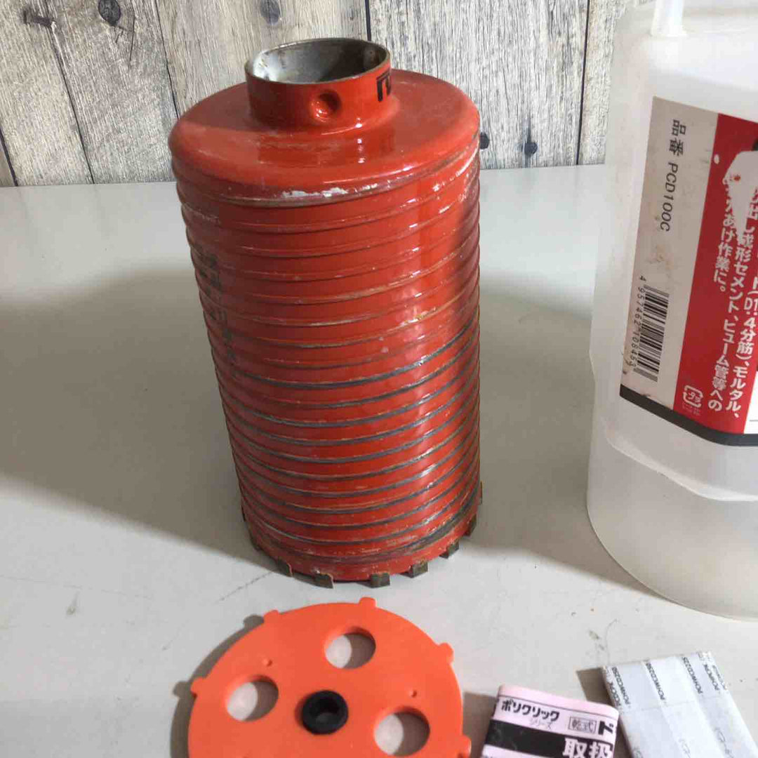 ◇ミヤナガ PCD100C ドライモンドコア/ポリ カッター 100【戸田店】