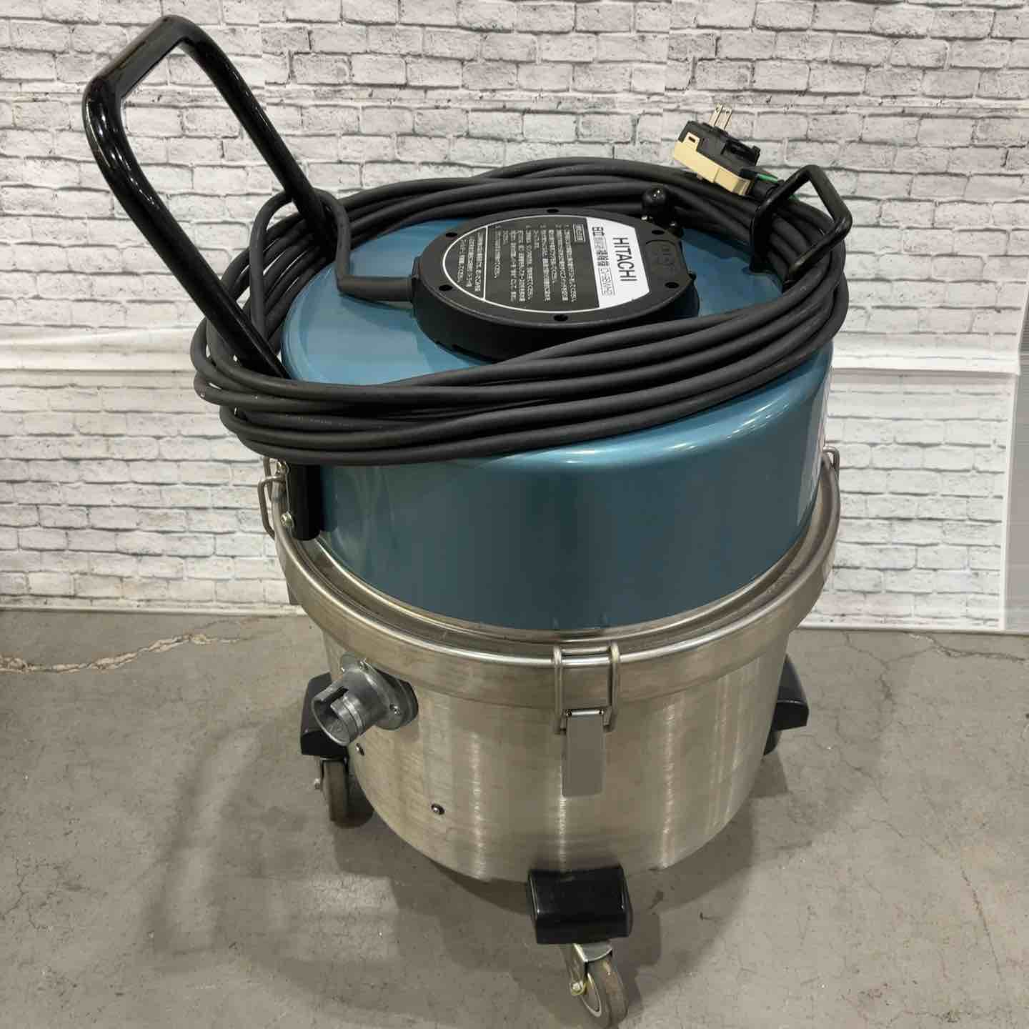 中古良品 日立 吸水型掃除機 ドライフィルター付き(吸水用パッキンなし) 店頭受取り限定】◇日立産機(HITACHI) 業務用掃除機 吸水型CV-98WH2