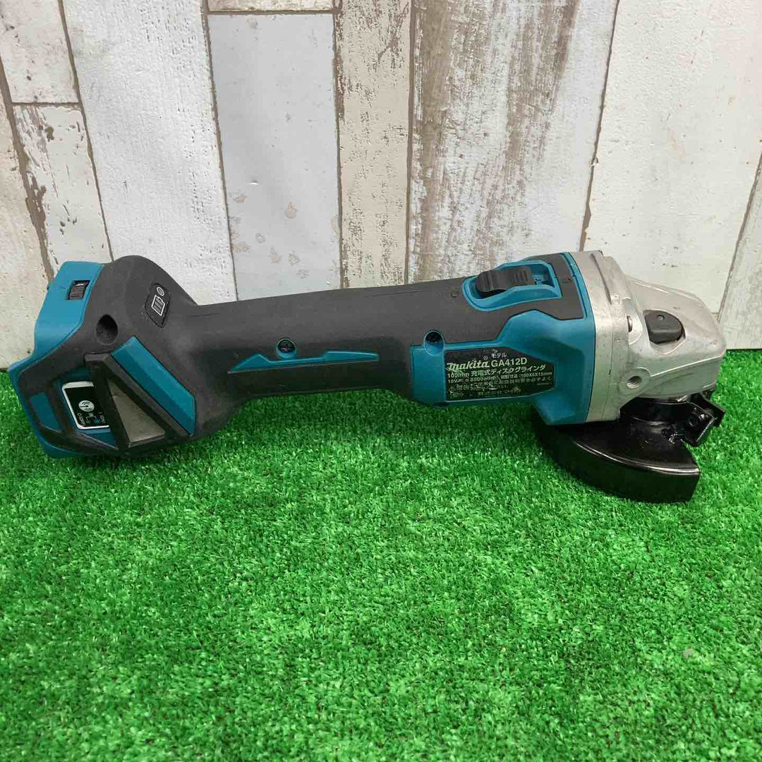 ★マキタ(makita) 100mmコードレスディスクグラインダ GA412DZ【町田店】