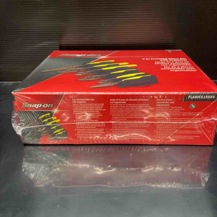 スナップオン(Snap-on)プライヤー6本セットPL600ES1RKHV　(グリップ黄色)【川越店】