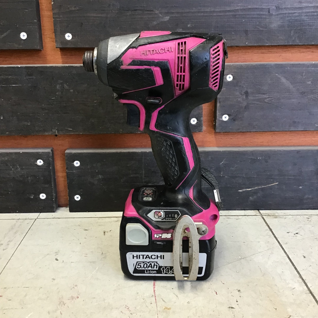 【中古品】 ハイコーキ/HIKOKI ※旧:日立工機 コードレスインパクトドライバー WH14DDL(2LLCK)(R) 【鴻巣店】