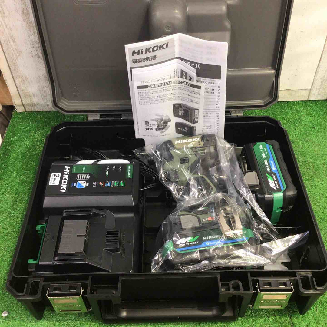 ★ハイコーキ(HIKOKI ※旧:日立工機) コードレスインパクトドライバ フォレストグリーン WH36DD(2XHGSZ)【町田店】