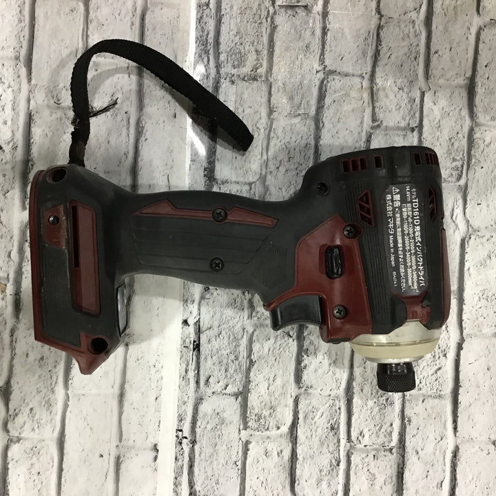 ★マキタ(makita) コードレスインパクトドライバー TD161DGXAR【川口店】