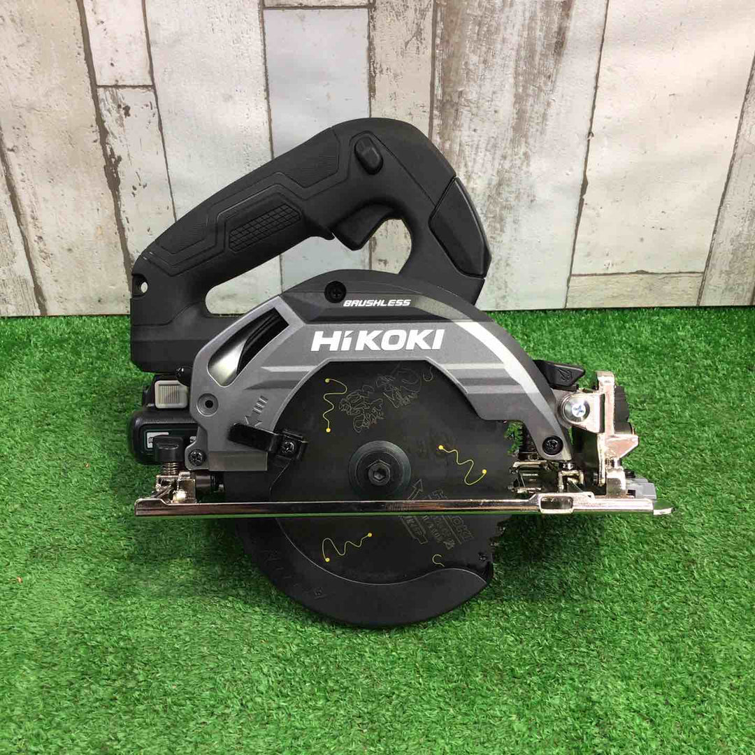 HiKOKI(ハイコーキ) 10.8V 充電式 丸のこ C1205DA 125mm ストロングブラック 軽量2.2kg 蓄電池2個・充電器・ケース付 C1205DA(2LSBP)【八潮店】