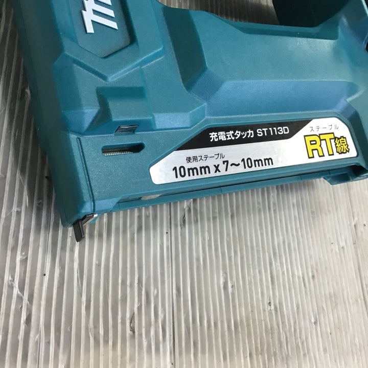 【中古美品】マキタ(makita) RT線専用コードレスタッカ ST113DZK【草加店】