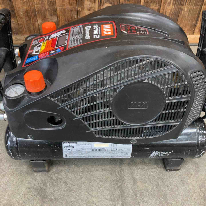 マックス(MAX) エアコンプレッサー AK-HH1270E2_ブラック【川崎店】
