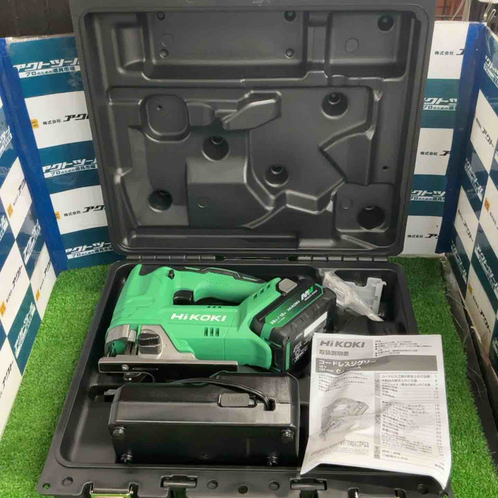 HiKOKI(ハイコーキ) 18V 充電式 ジグソー 蓄電池・充電器付 CJ18DA(XPZ)【草加店】