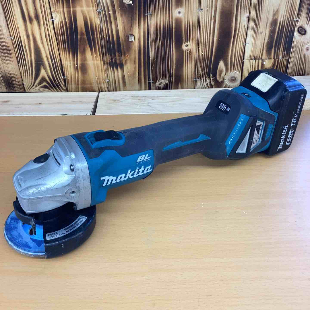 マキタ(makita) 100mmコードレスディスクグラインダ GA412DZ DIY 鉄筋アングル材 仕上げ 磨き 建築 石材加工 コンクリート ブロック レンガ タイル 研磨 ガラス 断面磨き 【越谷店】