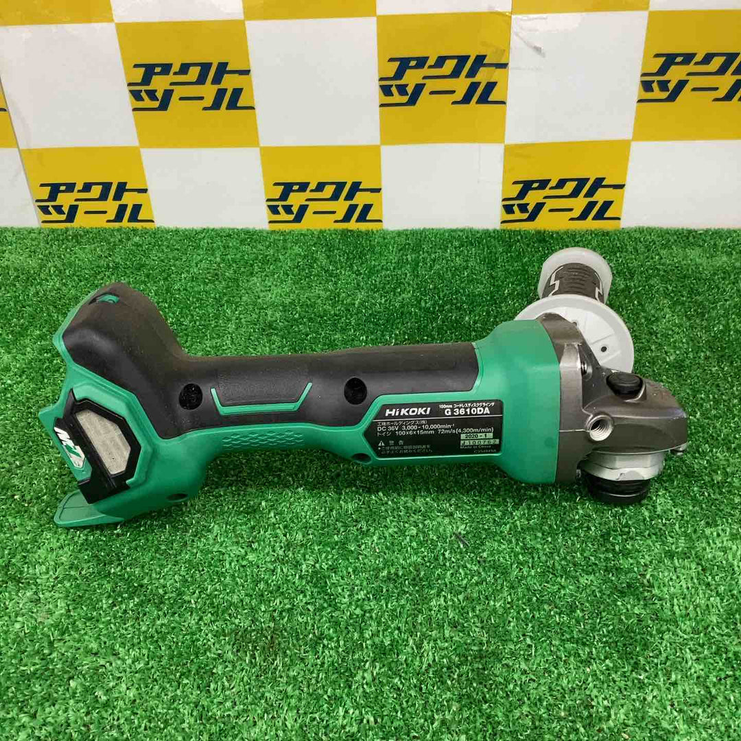 ★ハイコーキ(HIKOKI ※旧:日立工機) 100mmコードレスディスクグラインダ G3610DA(NN)【越谷店】