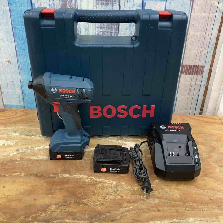 〇ボッシュ(BOSCH)14.4Vコードレスインパクトドライバー GDR1440-LI【柏店】