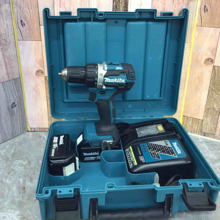 【中古品】★マキタ makita 18V6.0Ah コードレスドリルドライバー DF484DRGX【八潮店】