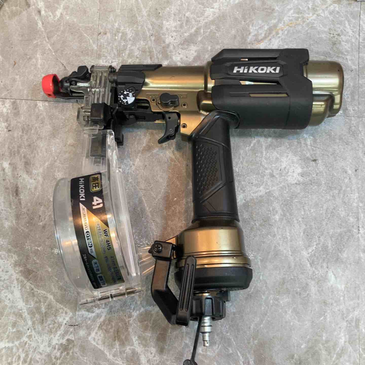 ☆ハイコーキ(HIKOKI ※旧:日立工機) 高圧エアネジ打ち機 WF4HS【八潮店