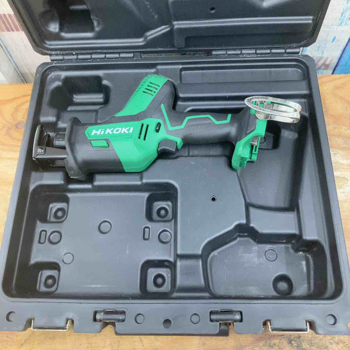 【中古品】☆ハイコーキ(HIKOKI ※旧:日立工機) コードレスセーバーソー CR18DA(NN) 18V 本体のみ【柏店】