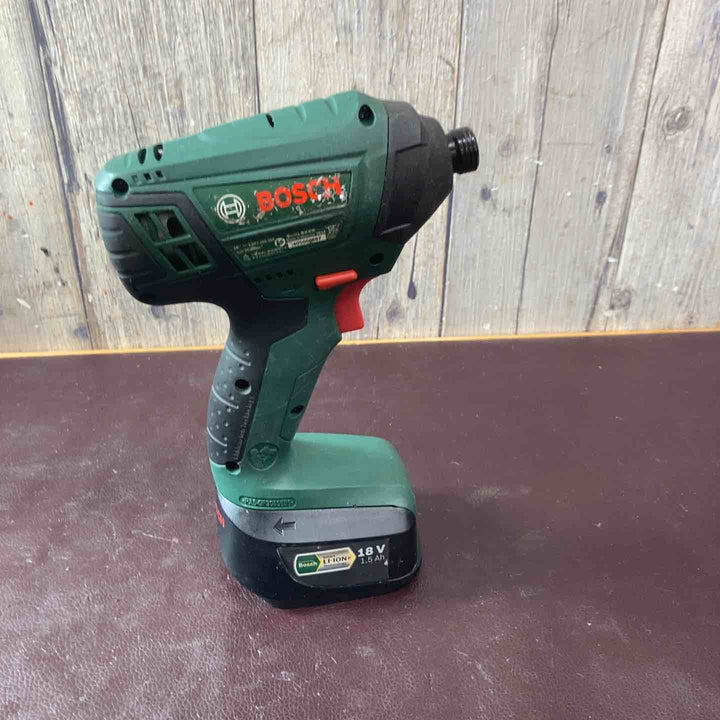 【中古品】BOSCH(ボッシュ) 18Vバッテリーインパクトドライバー PDR18LIN フルセット+バッテリー1個付属【東大和店】