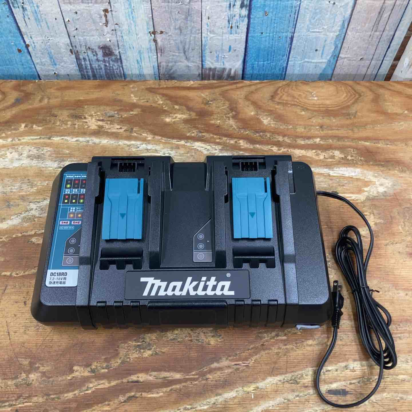 ★マキタ(makita) 2口急速充電器 DC18RD【柏店】 ☆マキタ(makita) 2口急速充電器 DC18RD【柏店】 – アクトツール