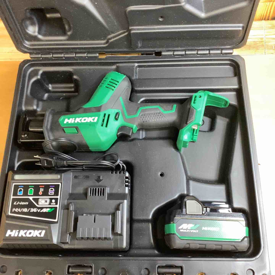 ★ハイコーキ(HIKOKI) コードレスレシプロソー CR18DA(XPZ) バッテリー 充電器付き【越谷店】