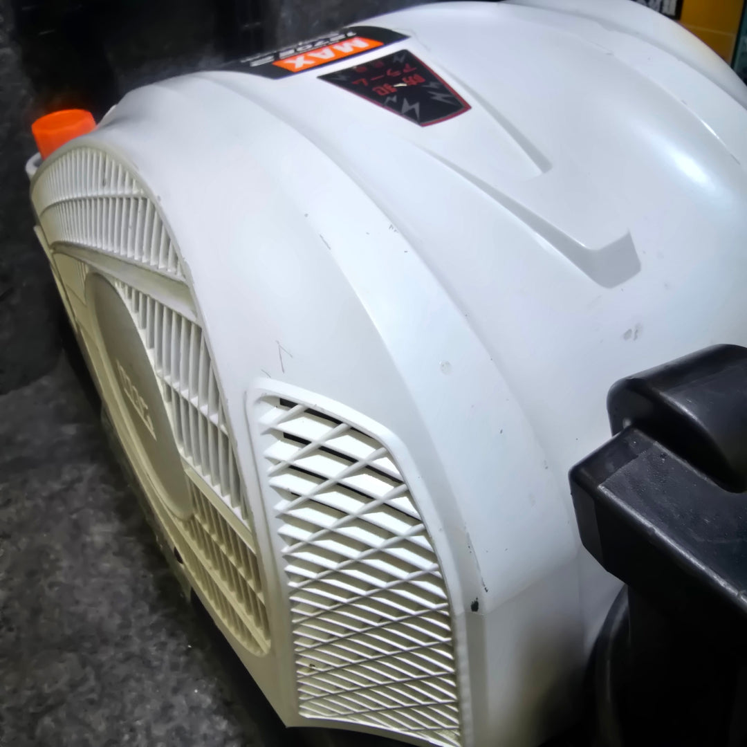 【中古品・限定色！】マックス(MAX) 高圧エアコンプレッサー AK-HH1270E2 クールホワイト 充填時間：4分56秒【桶川店】
