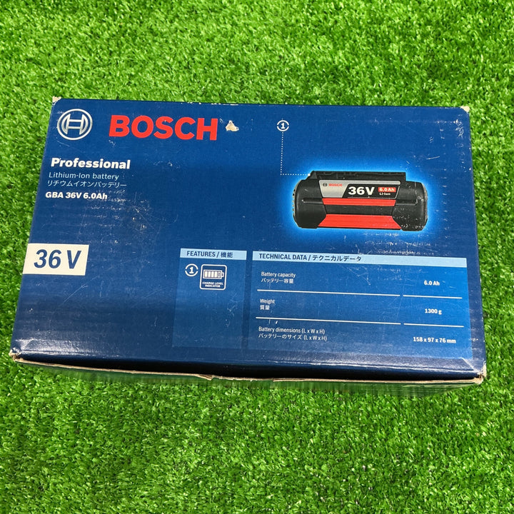 【未使用品】Bosch Professional(ボッシュ) 36V6.0Ahリチウムイオンバッテリー GBA36V6.0Ah【電材館越谷店】
