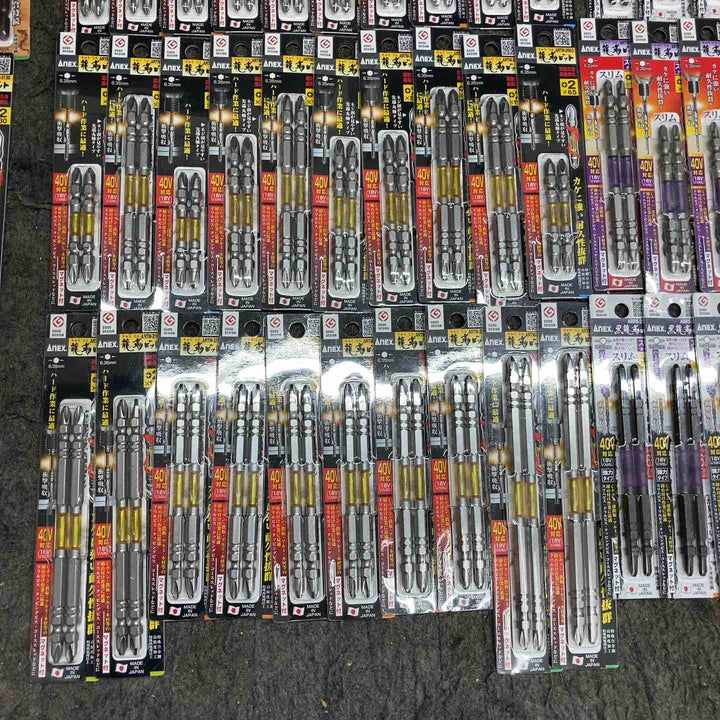 【未使用品】 アネックス/ANEX インパクトビット(+2) 135パック 2本入り (計270本) 40V対応 約6kg 【鴻巣店】
