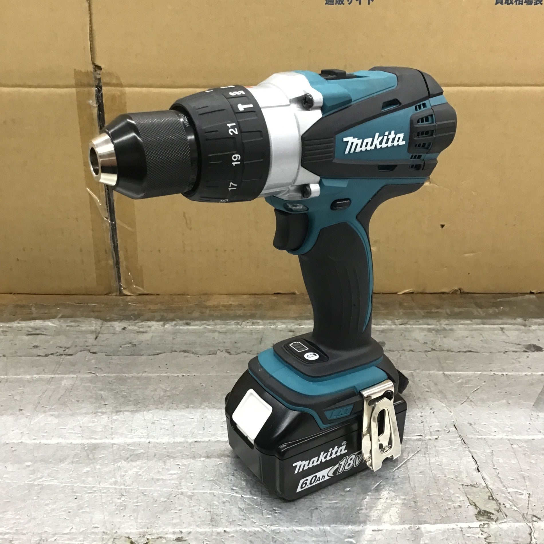 マキタ HP458DRGX 充電式ドリルドライバー【リライズ野田愛宕店】【店頭取引限定】【中古】管理番号：2400010103100 マキタ(makita)の充電式震動ドライバドリル、HP458DRGXを買取させて