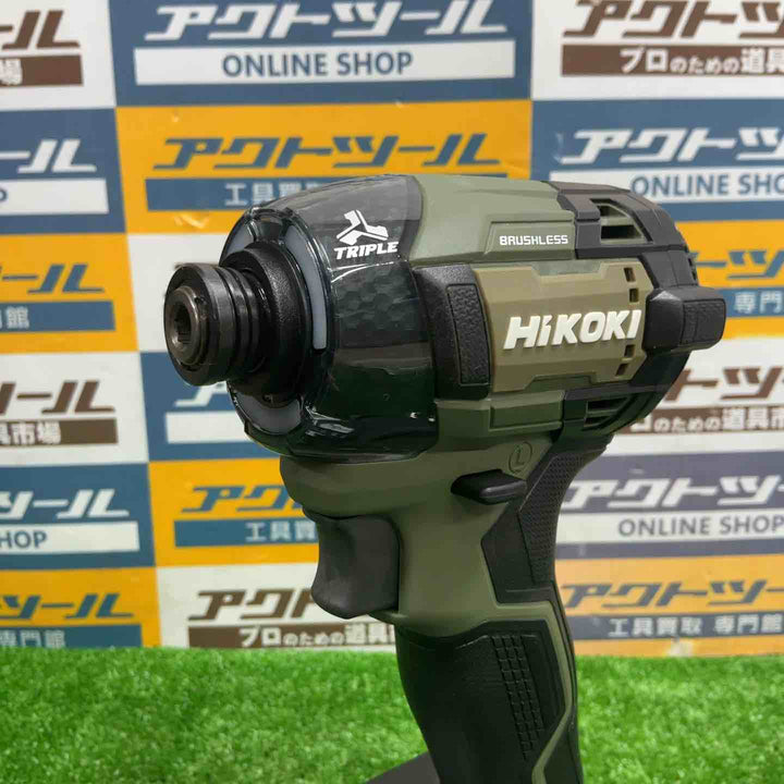 ★ハイコーキ(HIKOKI ※旧:日立工機) コードレスインパクトドライバ フォレストグリーン WH36DD(2XHGSZ)【草加店】