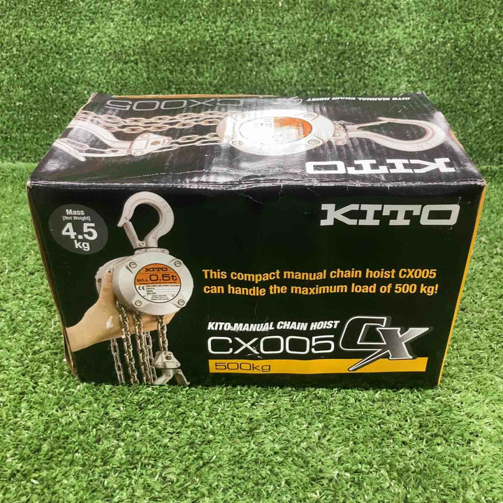 ★KITO(キトー) チェーンブロック CX005 (CX1A)【川崎店】