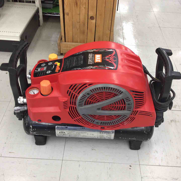 【現状品】 マックス/MAX エアコンプレッサー AK-HL1250E2_レッド 【鴻巣店】
