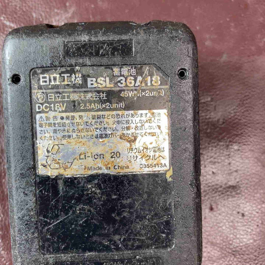 【中古品】★ハイコーキ(HIKOKI ※旧:日立工機) コードレスハンマドリル DH36DPA(NN) バッテリー1個付属【東大和店】