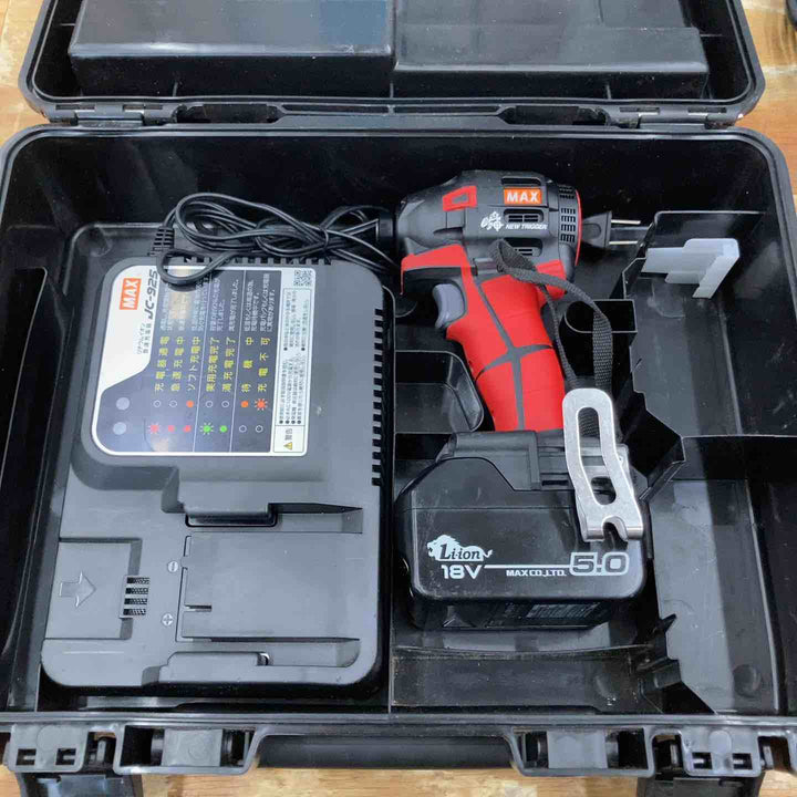【中古品】★マックス MAX コードレスインパクトドライバー PJ-ID151R-B2C/1850A 18V セット【柏店】