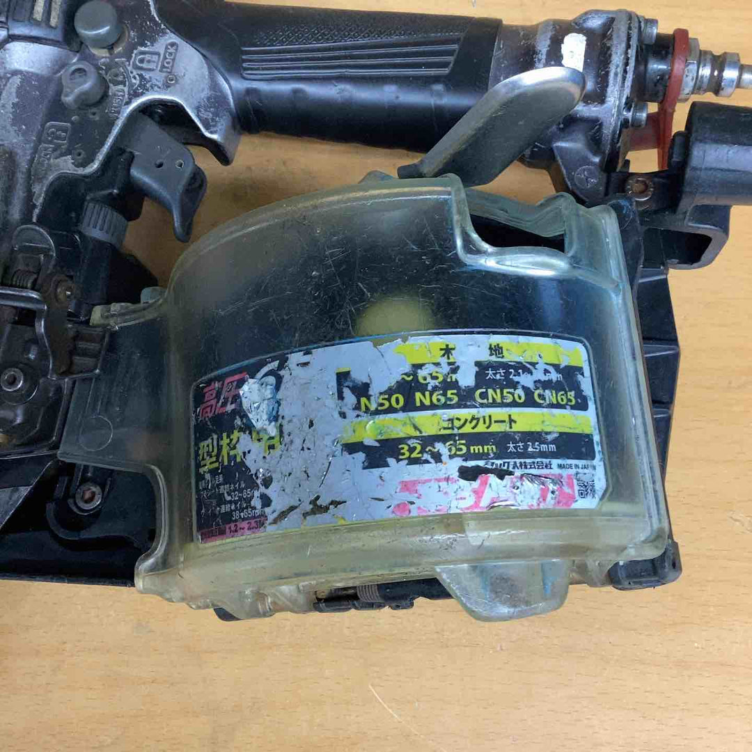 マックス(MAX) 高圧エア釘打ち機 HN-65FW1(アタッチメントV付)【越谷店】