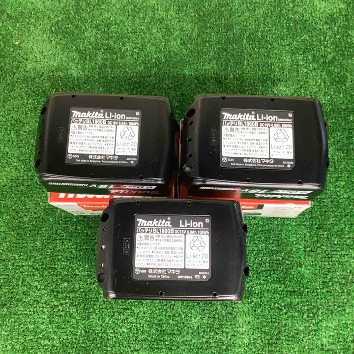 マキタ/makita　18Vバッテリー　BL1860B　純正品　5個セット【越谷店】