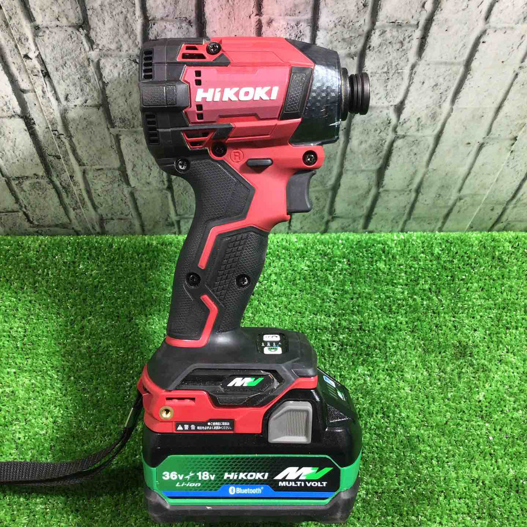 ★ハイコーキ(HIKOKI ※旧:日立工機) コードレスインパクトドライバ スコーピオンレッド WH36DD(2XHRSZ)【川口店】