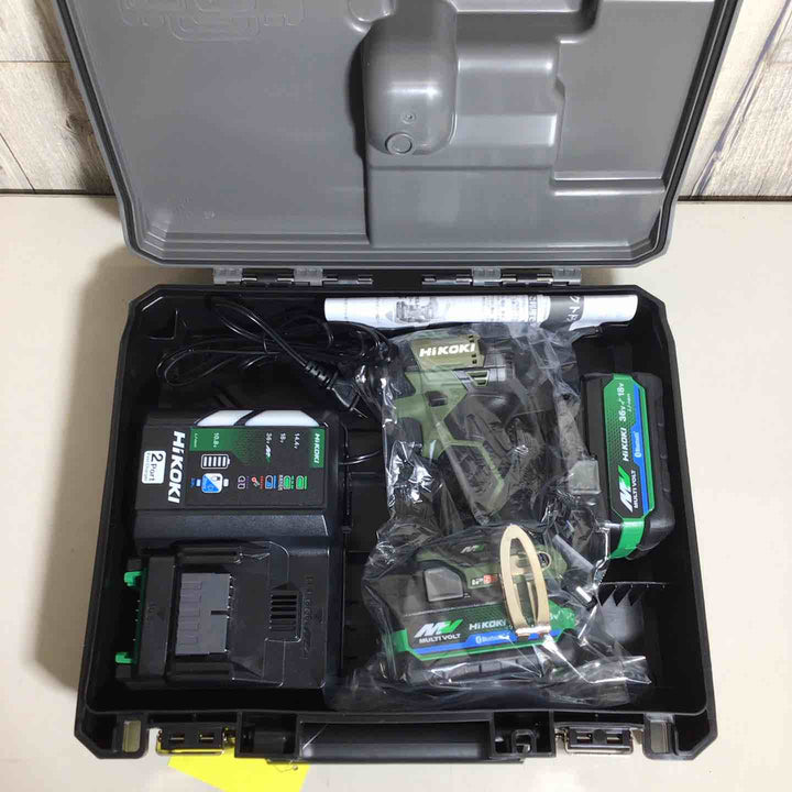 ★ハイコーキ(HIKOKI ※旧:日立工機) コードレスインパクトドライバ フォレストグリーン WH36DD(2XHGSZ)【戸田店】