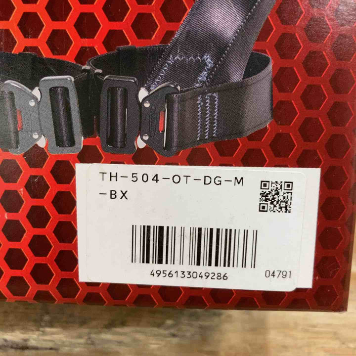 ◇ツヨロン(TSUYORON) 新規格 墜落制止用器具 クロカゲハーネス TH-504-OT-DG-M-BX Mサイズ【柏店】