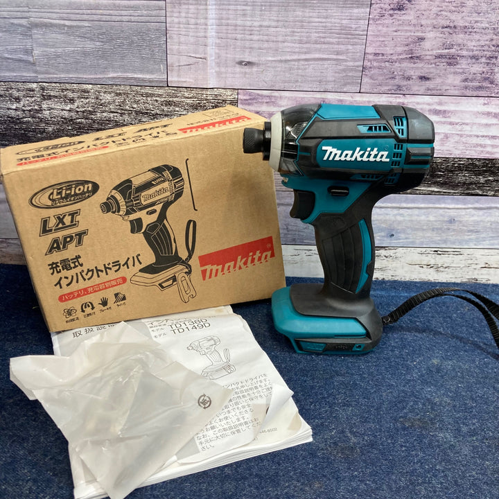 ★マキタ(makita) コードレスインパクトドライバー TD138DZ【八潮店】