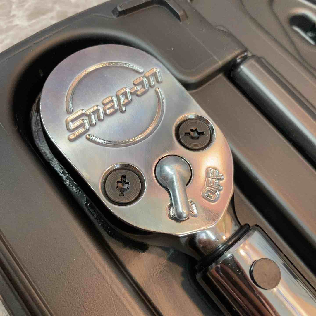 Snap-on スナップオン 1/2 (12.7mm) ダイヤル式トルクレンチ QE3RN350 黒 ブラック【八潮店】