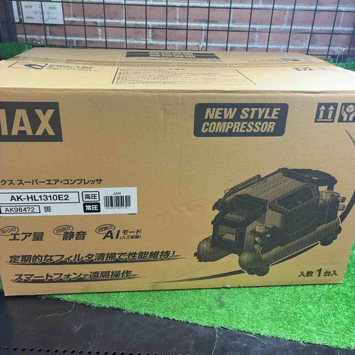 マックス(MAX) 高圧常圧兼用エアコンプレッサー AK-HL1310E2_レッド【藤沢店】