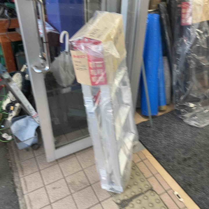 【未使用(店頭展示品)】 長谷川工業(Hasegawa) はしご兼用脚立 脚部伸縮 RYR-12a 4段 1.02~1.33m 【東大和店】