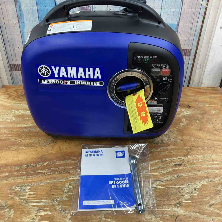 ★アースパワー(Earth POWER※旧:ヤマハ) インバーター発電機 EF1600iS  展示品 元箱無し【柏店】