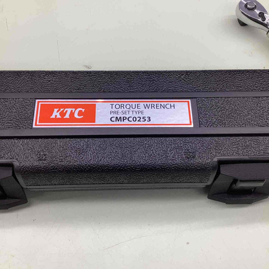 京都機械工具(KTC) 9.5SQ プレセット型 トルクレンチ 5-25NM CMPC0253【越谷店】
