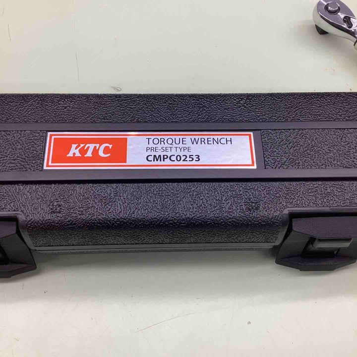京都機械工具(KTC) 9.5SQ プレセット型 トルクレンチ 5-25NM CMPC0253【越谷店】