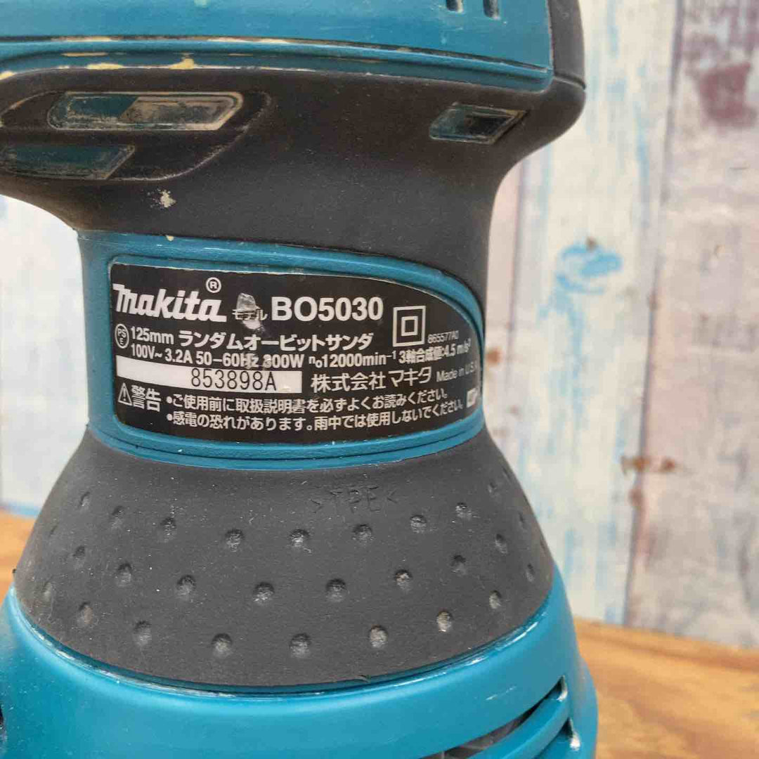 ☆マキタ(makita) ランダムオービットサンダ BO5030【柏店】