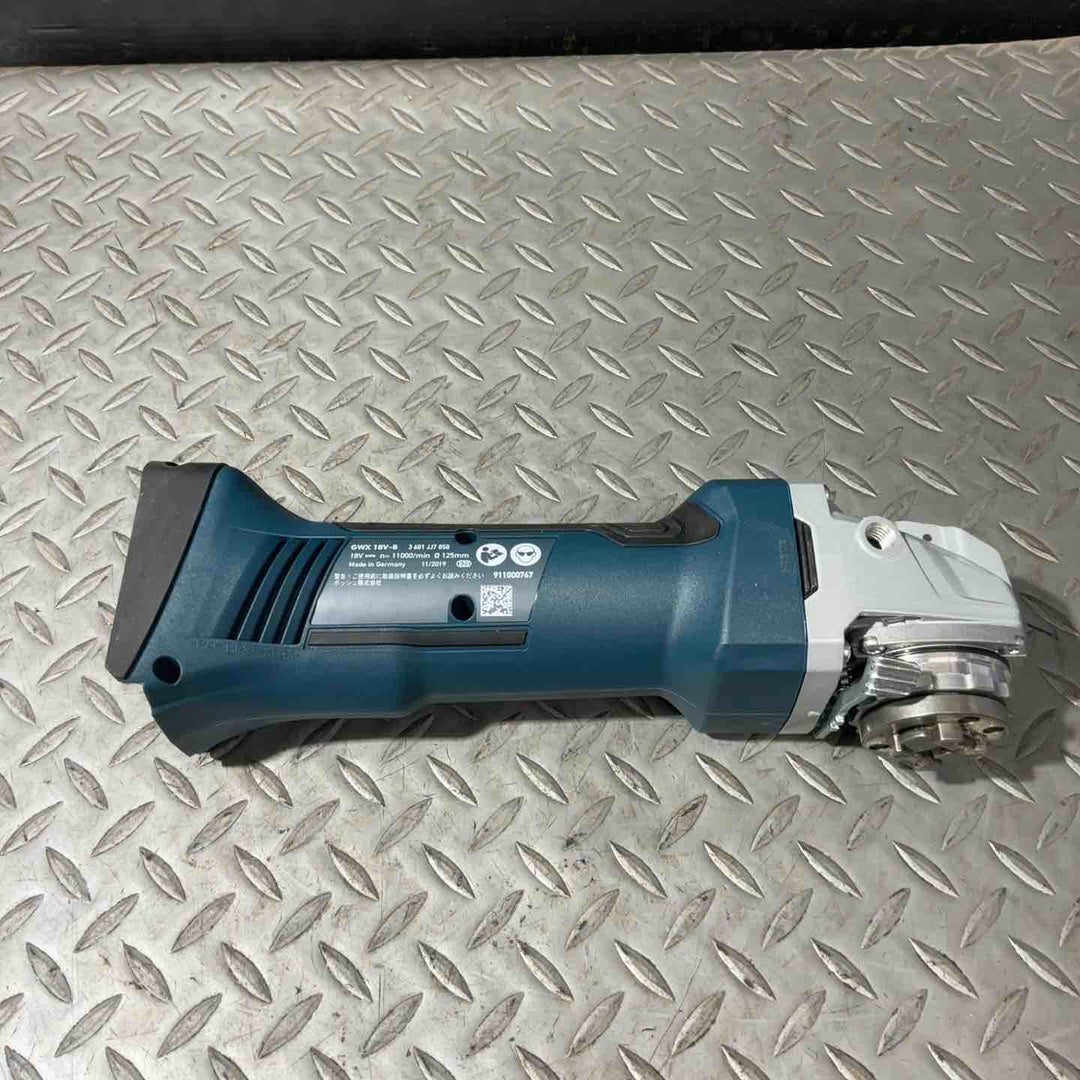 ◇ボッシュ(BOSCH) 18V コードレスディスクグラインダー X-LOCK (本体のみ) GWX18V-8H【草加店】