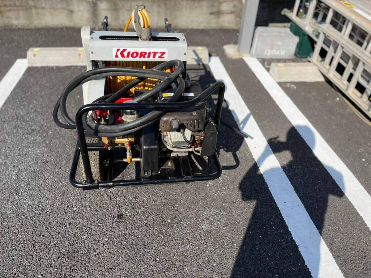 KIORITZ 自走キャリーエンジンセット動噴 店頭受取り限定】共立/KIORITZ 自走式キャリーエンジンセット動