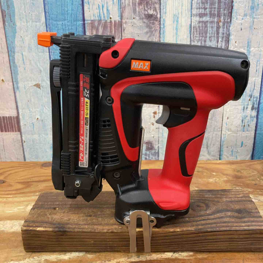【中古品】★マックス(MAX) コードレスタッカ TJ-25/4J-BC/1850A 18V5.0Ahバッテリー付き フルセット【柏店】