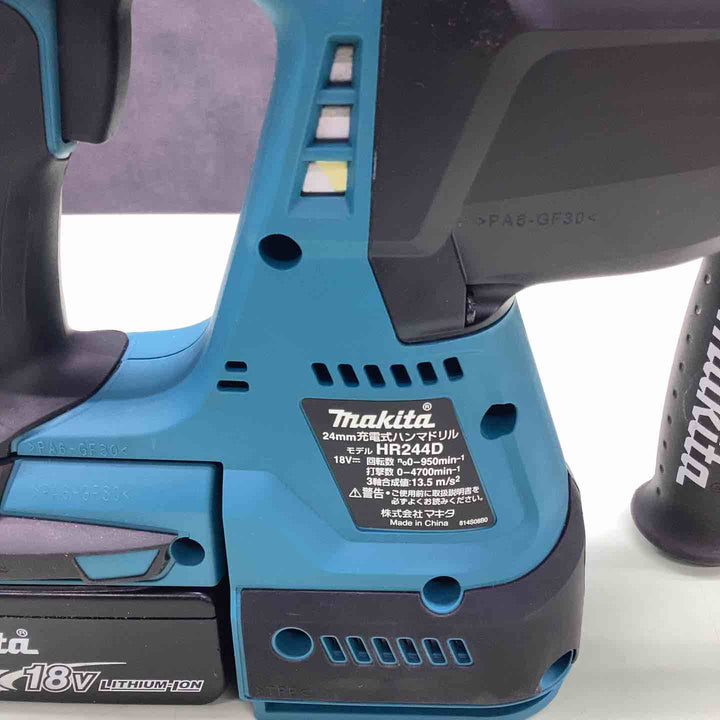 ★マキタ(makita) コードレスハンマドリル HR244DRGX【越谷店】