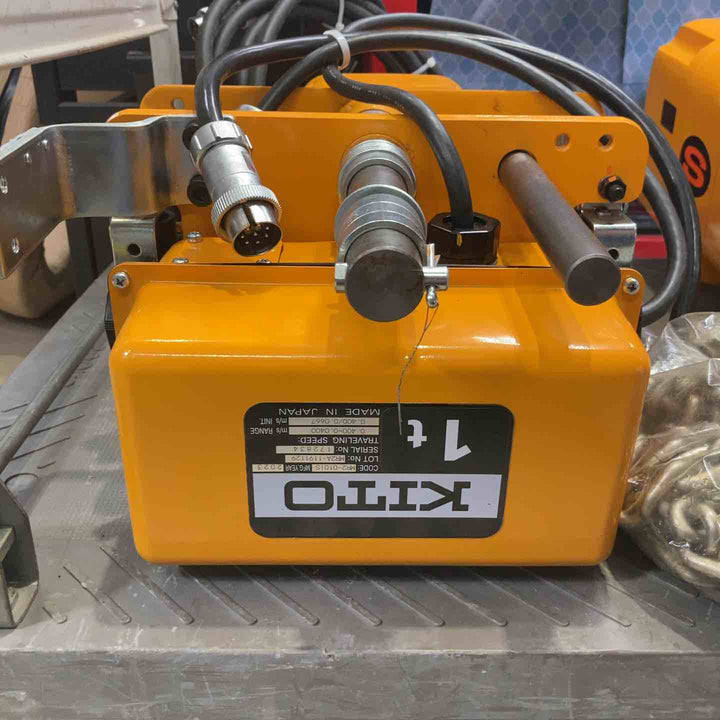 【店頭受取り限定】◇KITO キトーエクセル 電気チェーンブロック ER2-010IS 電気トロリ MR2-010IS セット品【町田店】